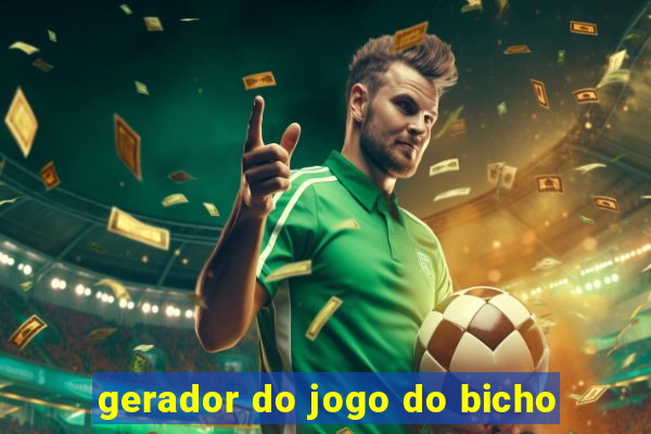 gerador do jogo do bicho